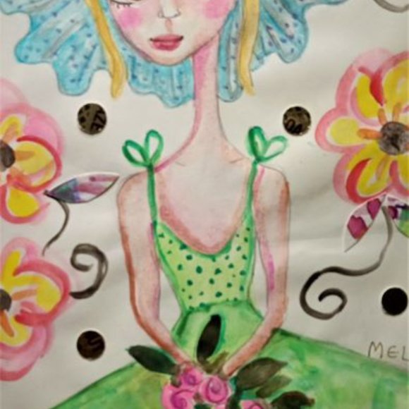 ORIGINAL Painting - The BRIDE - Picture 3 of 5